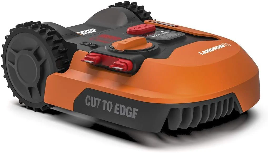 WORX Landroid M WR141E robotmaaier/accugrasmaaier voor kleine tuinen tot 500 m2/zelfrijdende grasmaaier voor een nette gazonsnit, veelkleurig