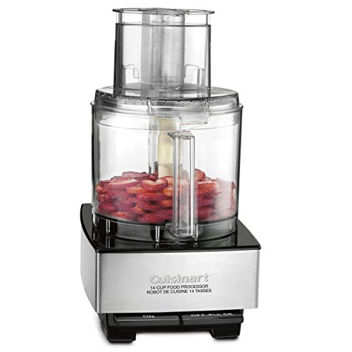 Cuisinart Food Processor 14 Cup Vegetable Chopper for Mincing, Dicing, Shredding, Puree & Kneading Dough, Silver (DFP 14BCNYC): Home & Kitchen