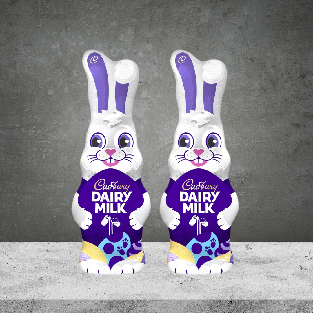 2 Cadbury Easter Bunnies 250g
