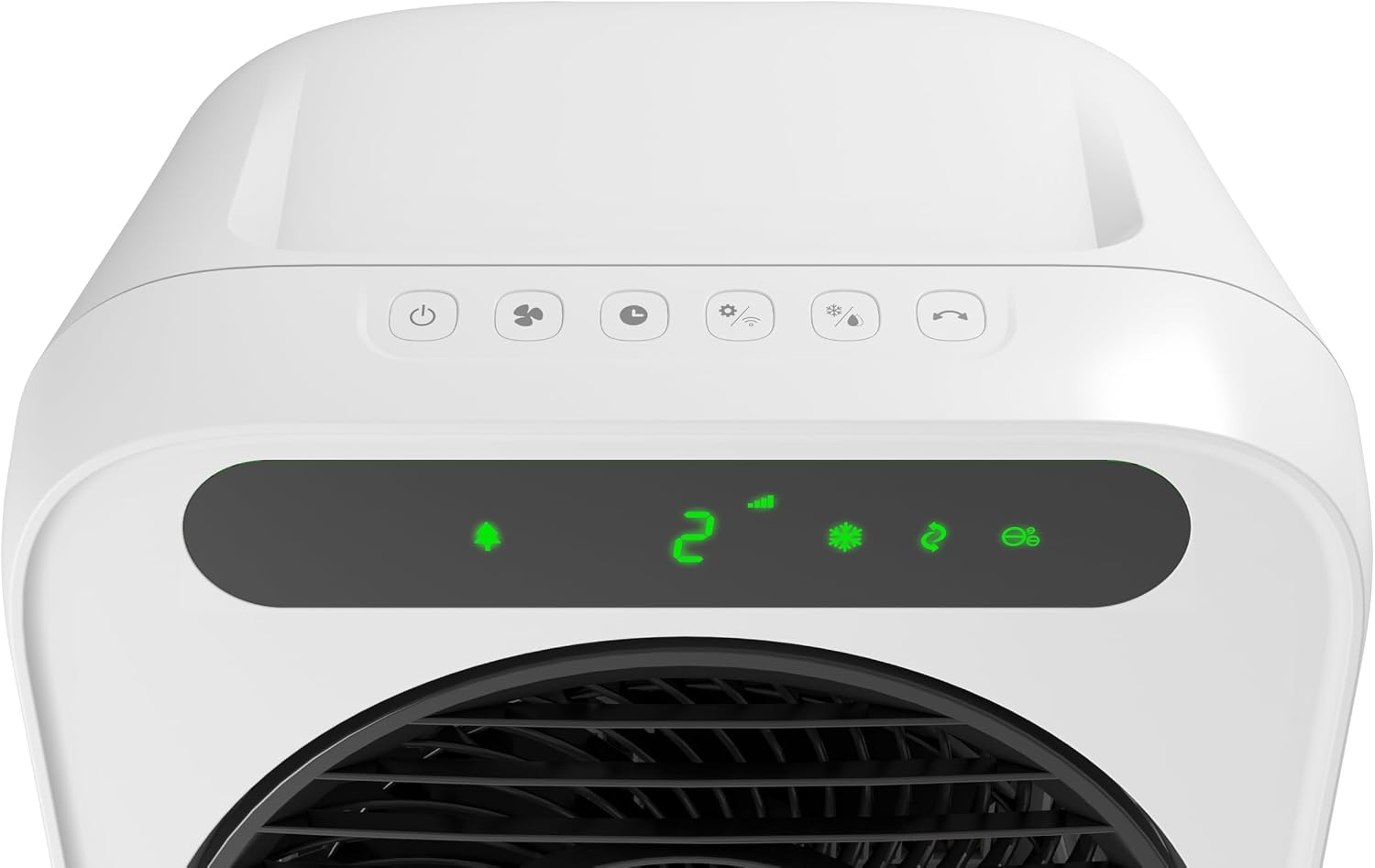 Olimpia Splendid, Peler 25 Wifi Verdunstungskühler, 25 Liter, Luftreiniger mit Verdunstungspanel, Leistungsstarke Kühlung, Belüftung, Touchscreen-Display