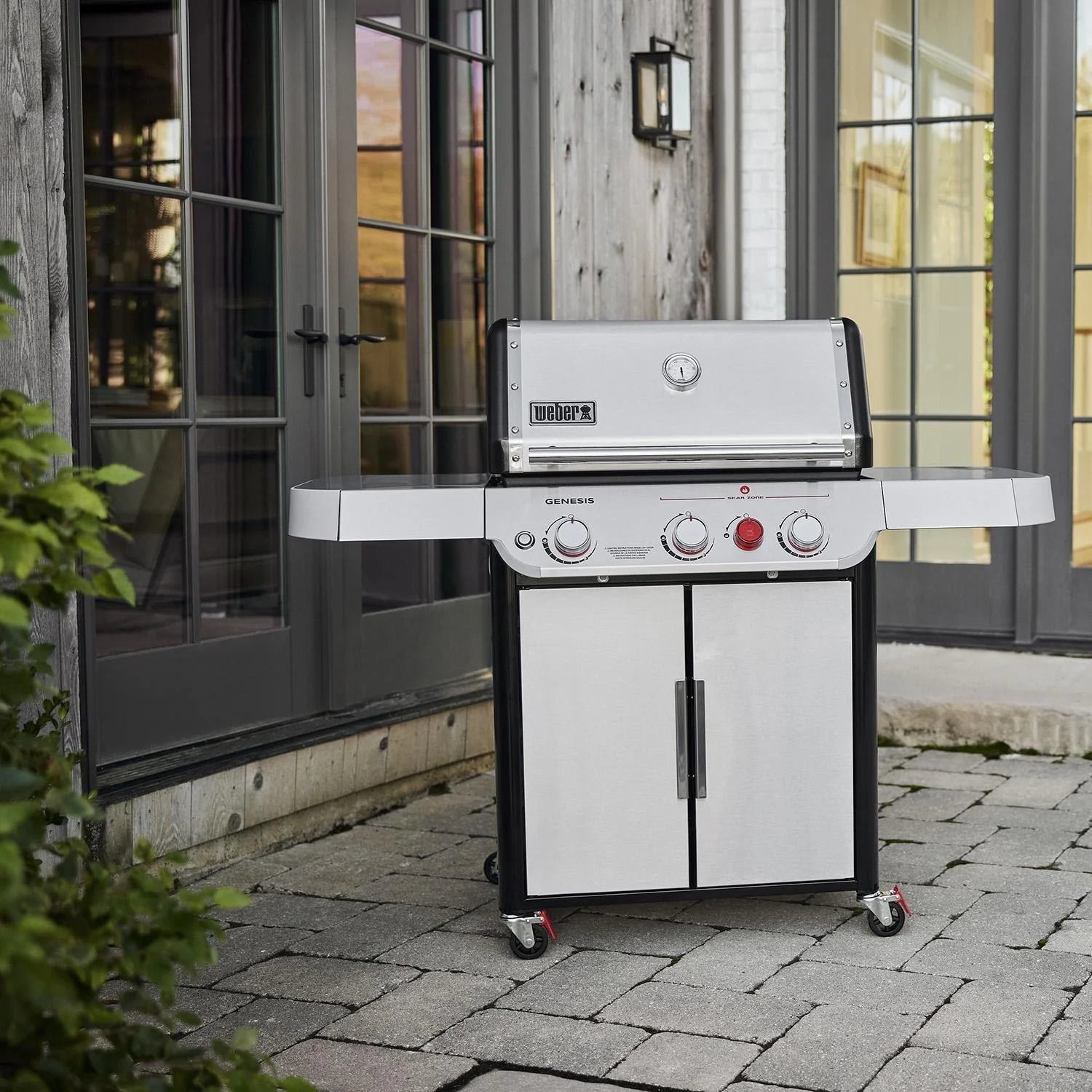 2025 Weber Genesis SP-S-325 Gasgrill van Roestvrijstaal met 3 Branders