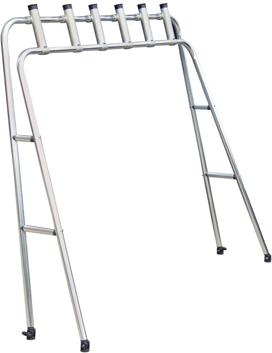 Oceansouth Klappbares Angelrutenrack Aluminium