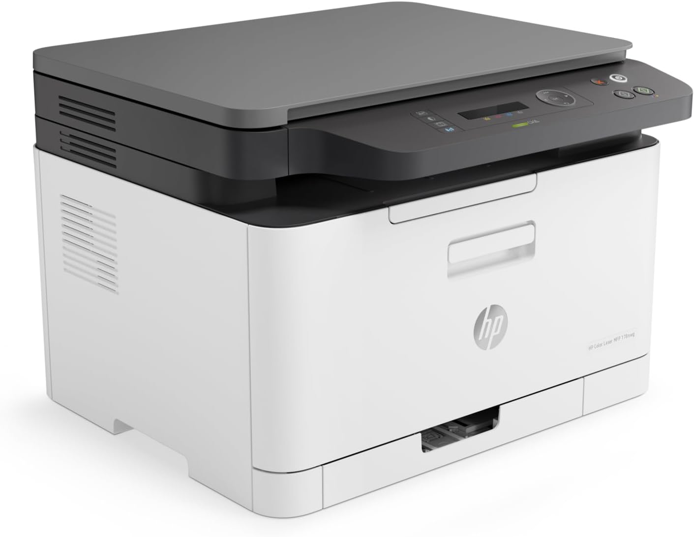 HP Color Laser 150nw Farb-Laserdrucker (Drucker, USB, LAN, WLAN),weiß-grau