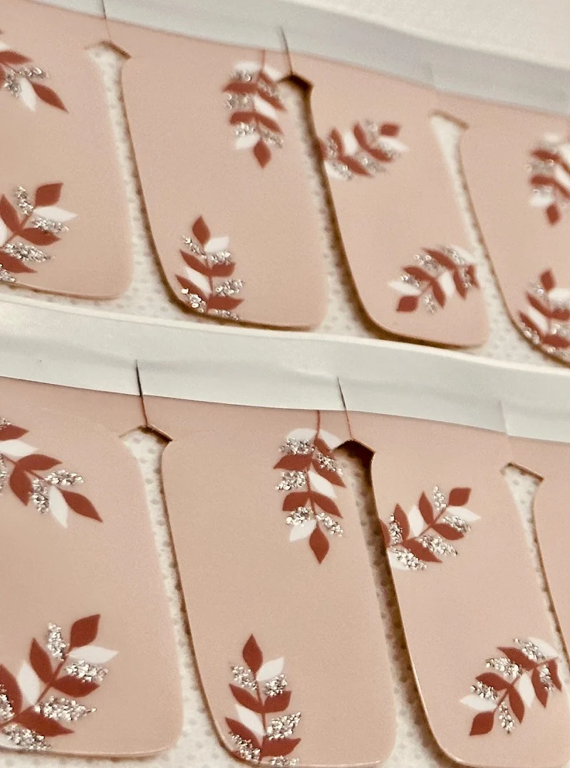 XL Silver Leaves Wedding