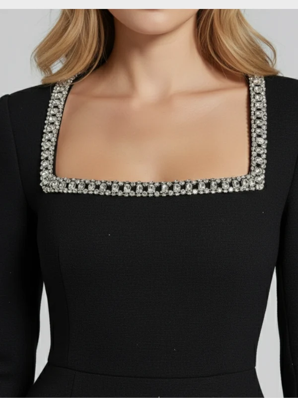 ?rmelloses Minikleid mit klarer Silhouette f��r Damen