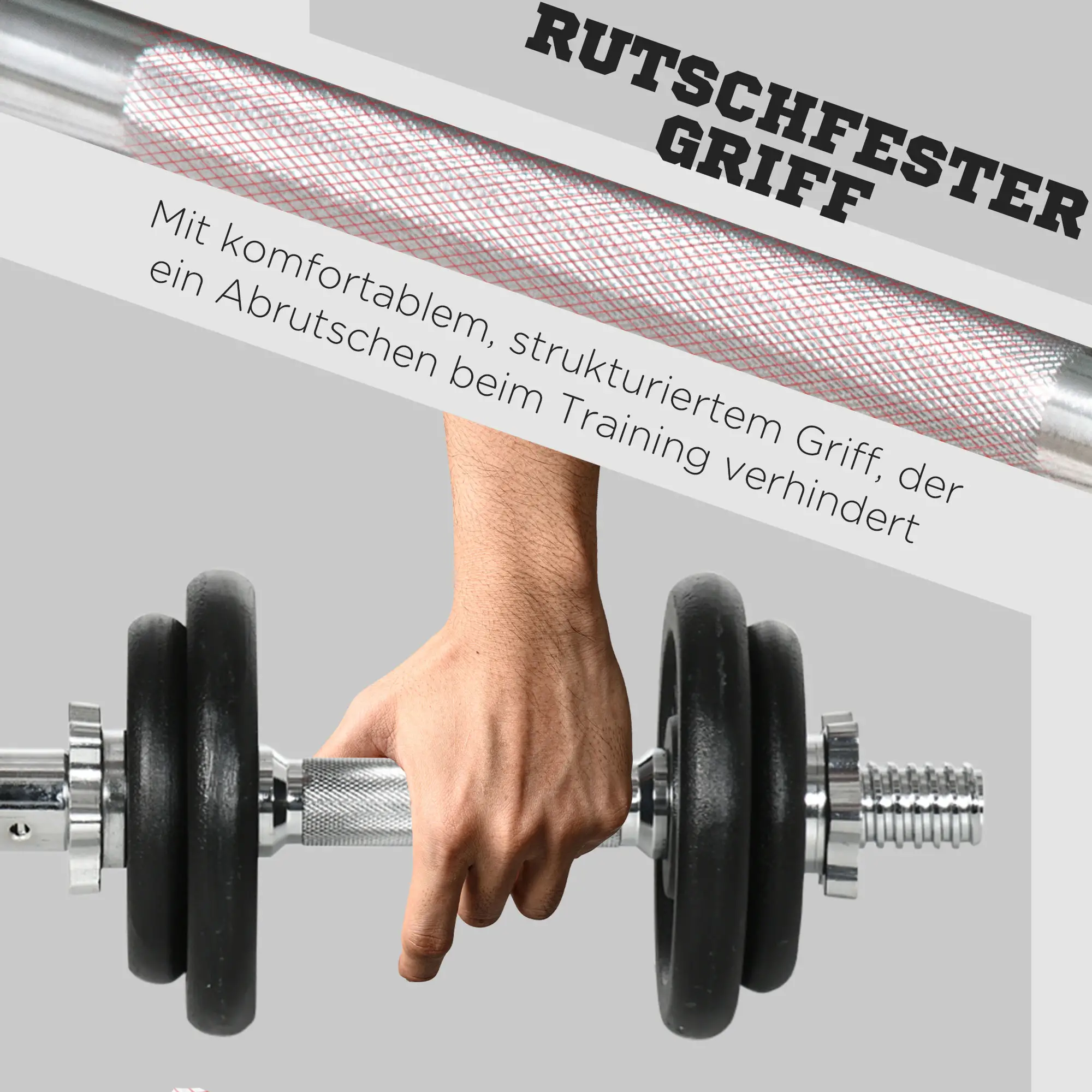 HOMCOM Halterset 2-in-1 halter stang combineerbaar ijzer