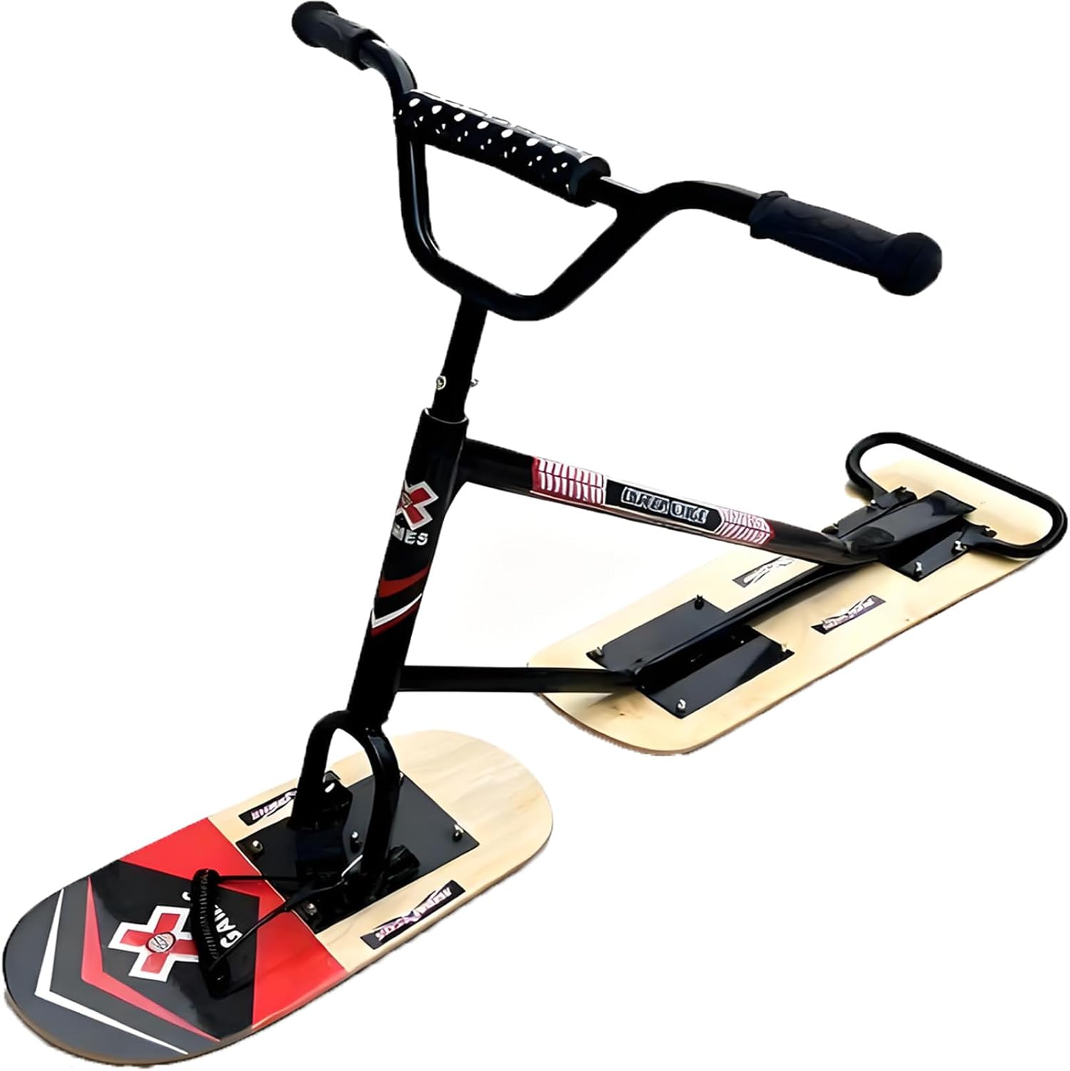 Schneemobil/Skier 2026 – Geländegängiges Schneemobil/Snowboard Für Erwachsene Und Jugendliche, 360° Drehbare Lenkung, Doppelklingen-Design, Tragkraft: 150 Kg TypeB
