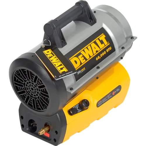 2025 DEWALT 68.000 BTU Propaan Gas Heater met Draadloze Verlichting - DXH70CFA