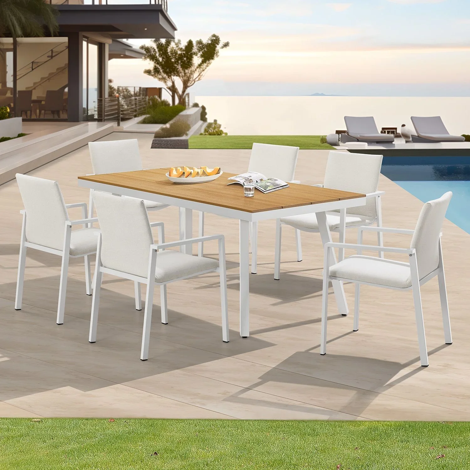 2025 Conjunto de mobiliario de jardín premium Maui