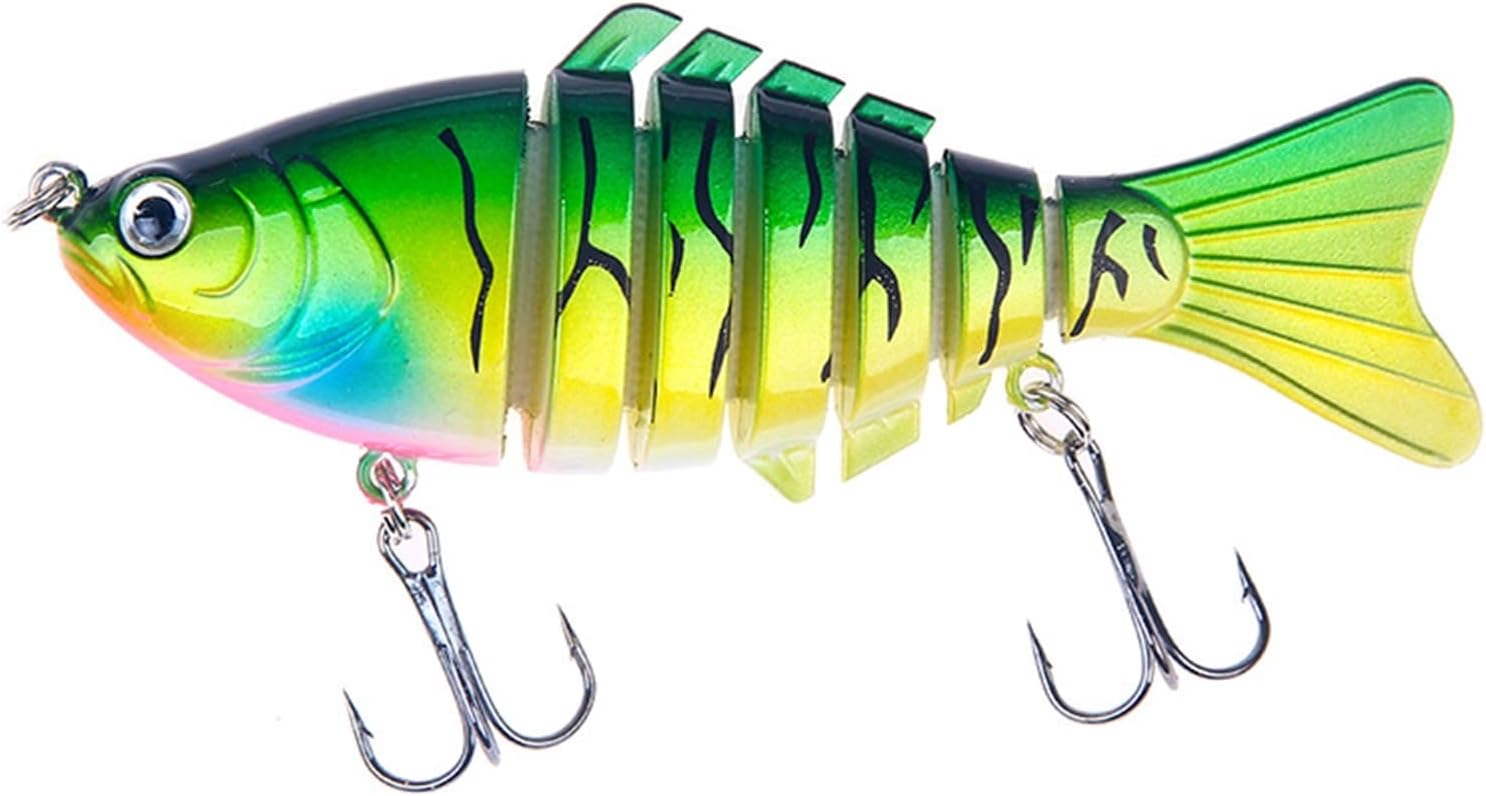 Weichköder Angelhaken， Angelköder, 10 Stück, Angelköder, Kurbelköder, Harter Köder for Angelgeräte, Köder 15,6 g/10 cm, for Süßwasser, Angelausrüstung, einfach und praktisch