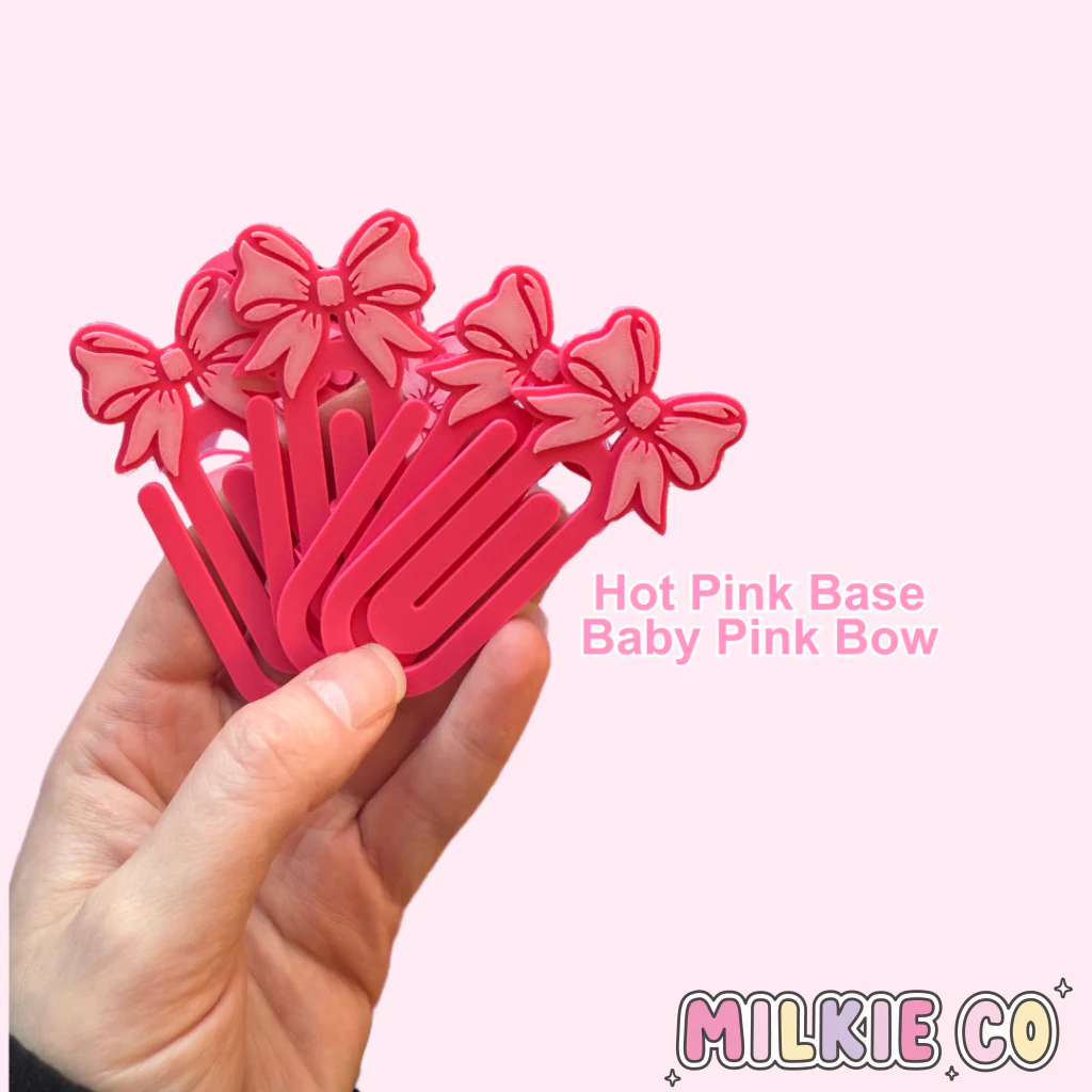 Bow Jumbo Paperclips