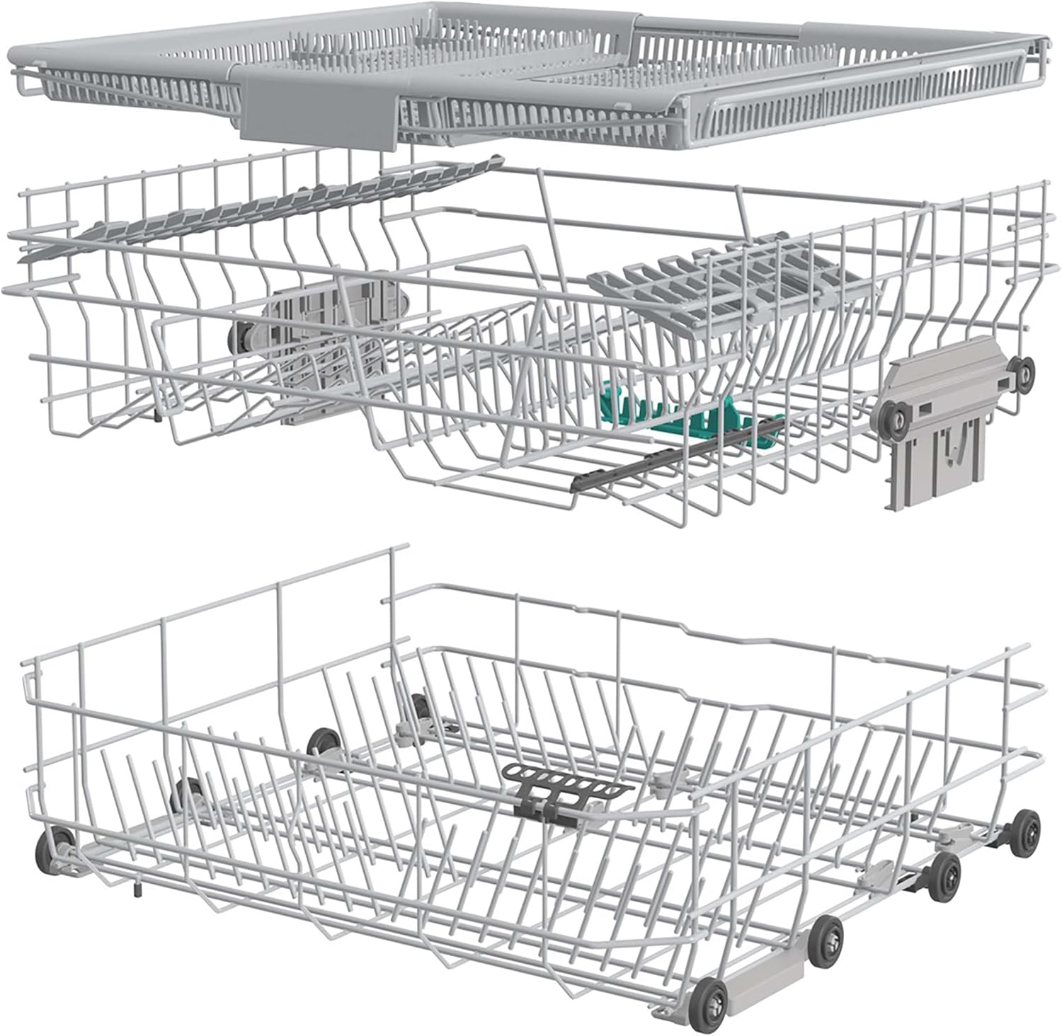 Gorenje GV663A66 Geschirrspüler/Einbaugerät FRONT NICHT ENTHALTEN/Made in EU/60 breite/16 Maßgedecke/8 Programme/TotalDry/Nachtprogramm/Status LED Licht/EEK: A-10%/Einbaumaße (HxBxT): 82 x 60 x 55,5cm