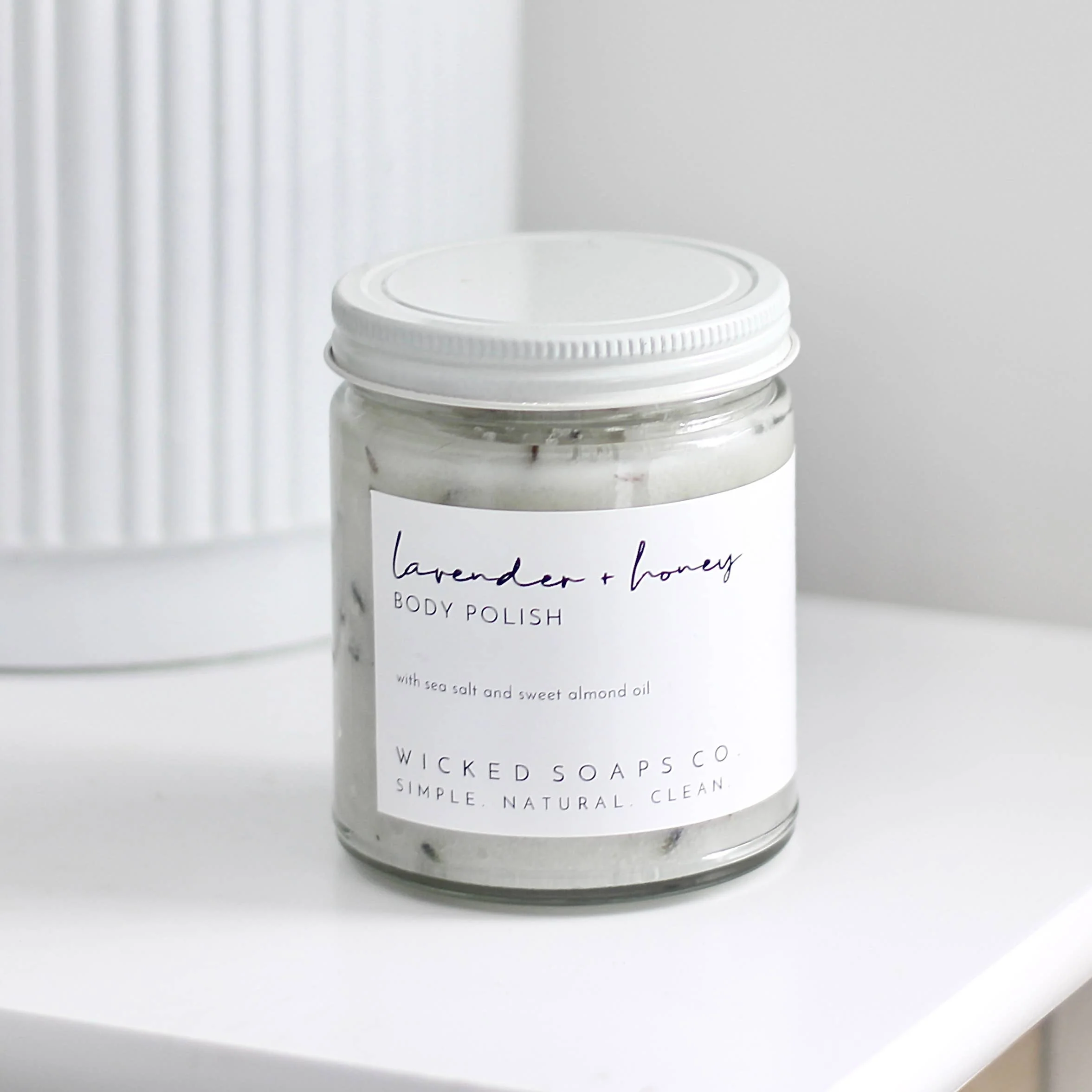 Lavender + Honey Body Polish Wicked Soap Co.
