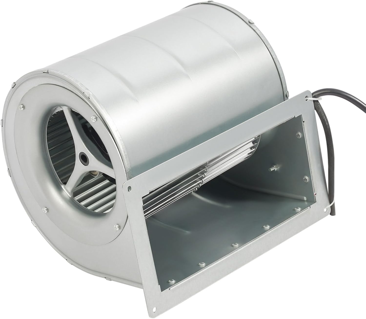 Zentrifugalgebläse 150W | Doppeleinlass | 1300 U/min | 840 m³/h Luftvolumen | 60 dB | Stahl verzinkt | Für Lüftung, Staubabsaugung, Kühlung | 220V | Mit vorgebohrten Löchern