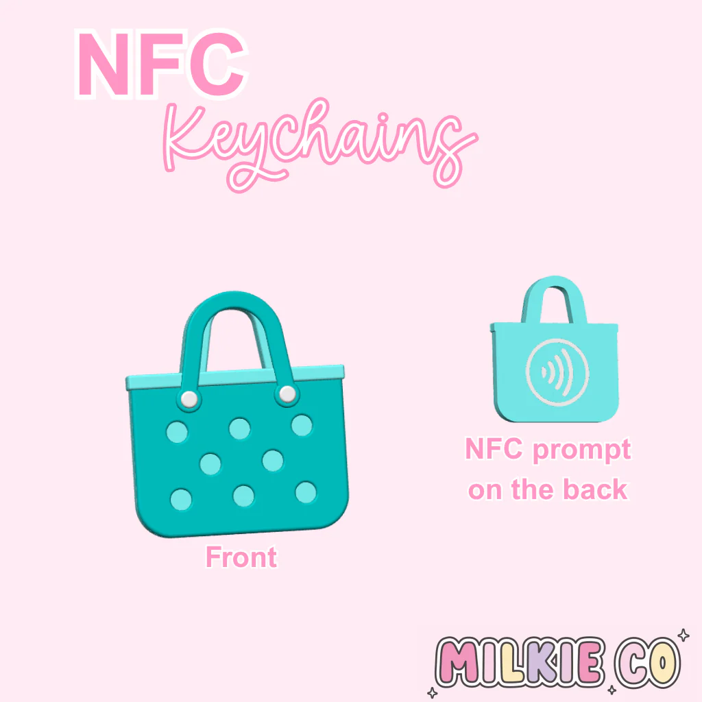 Bag NFC Keychain