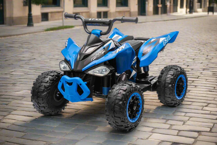 New 12V Kids Electric Ride on Quad Bike ATV Renegade in Blue