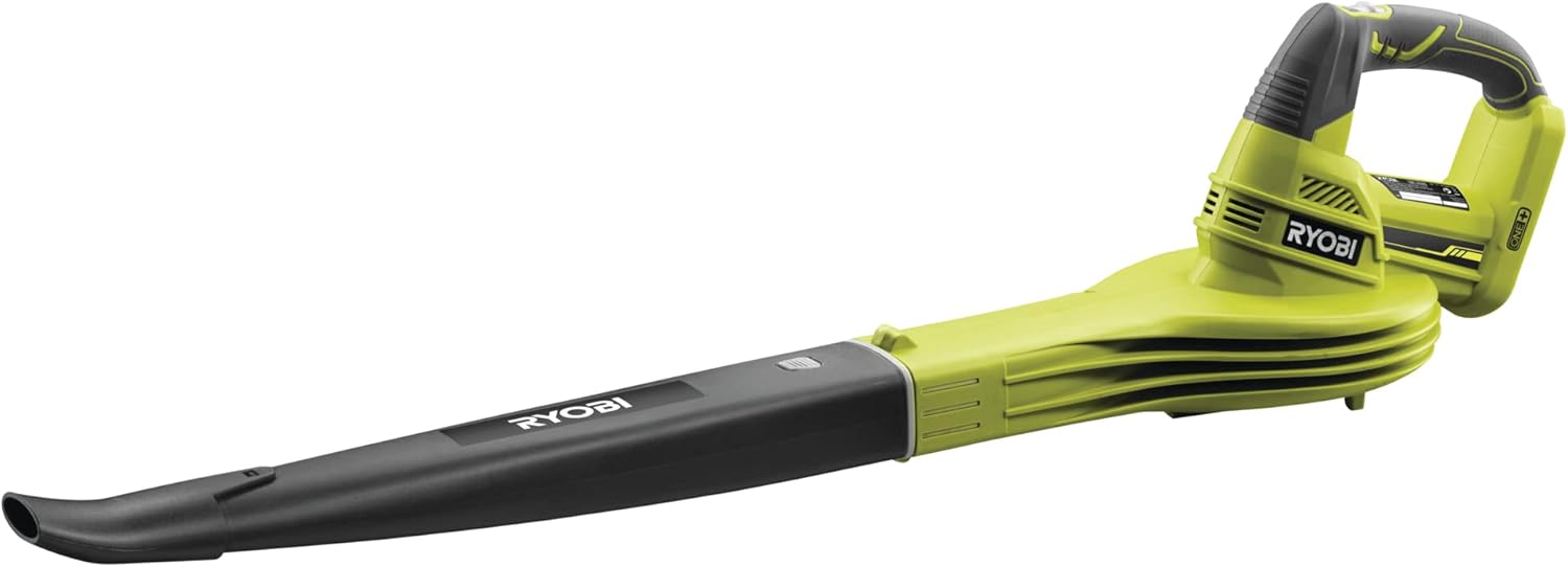 18 V ONE+ Brushless Akku-Laubsauger OBV18 (Luftmenge 6,0 m/min, Luftgeschwindigkeit 200 km/h, Geblsefunktion ohne Akku & Ladegert im Karton)