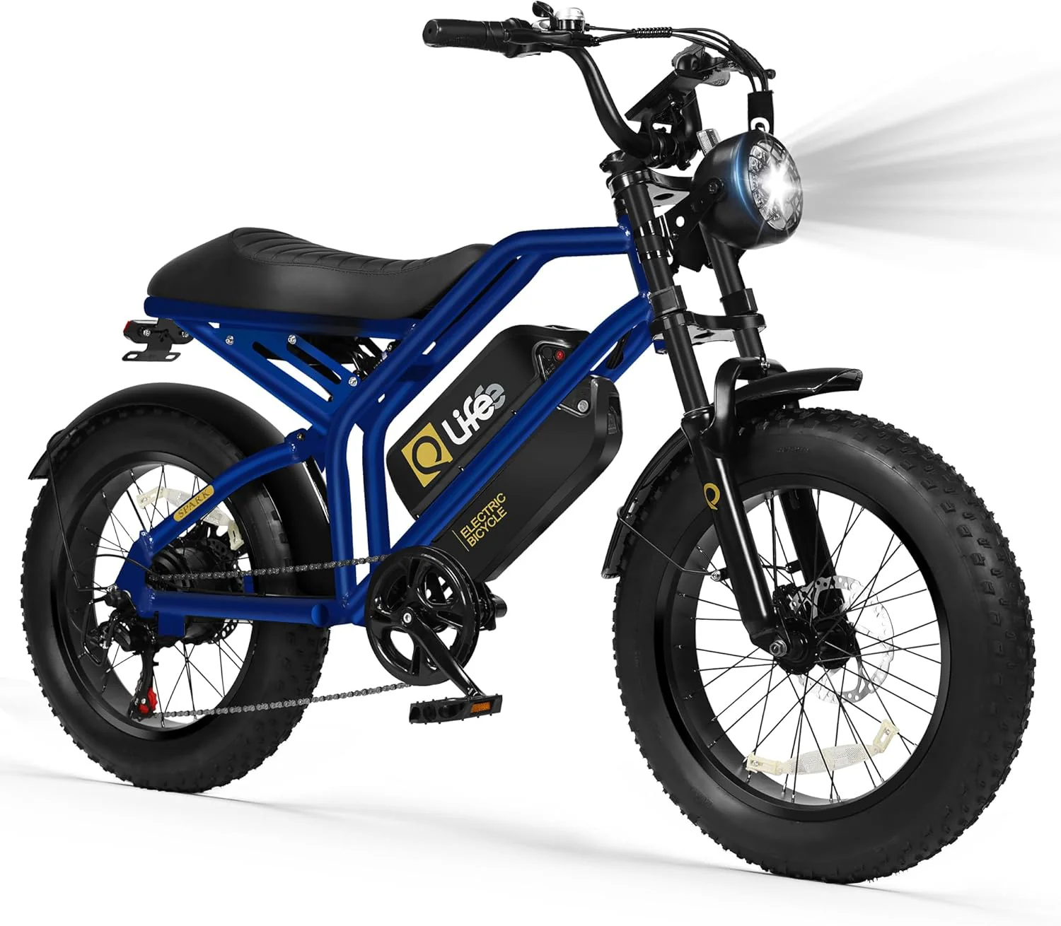 Qlife Electric Bike for Adults/Teens Spark-1500W Peak Motor 20
