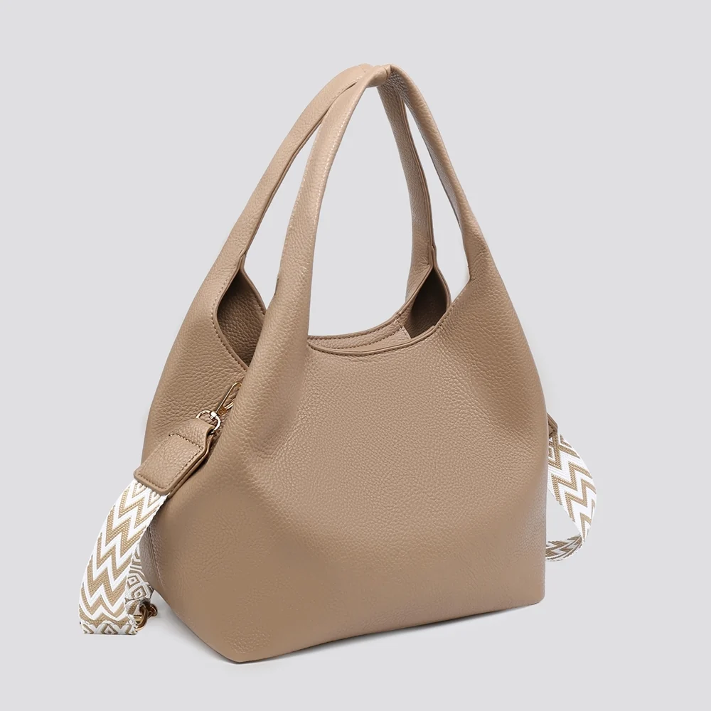 Joy Classic Tote Shopper Bag | Sand