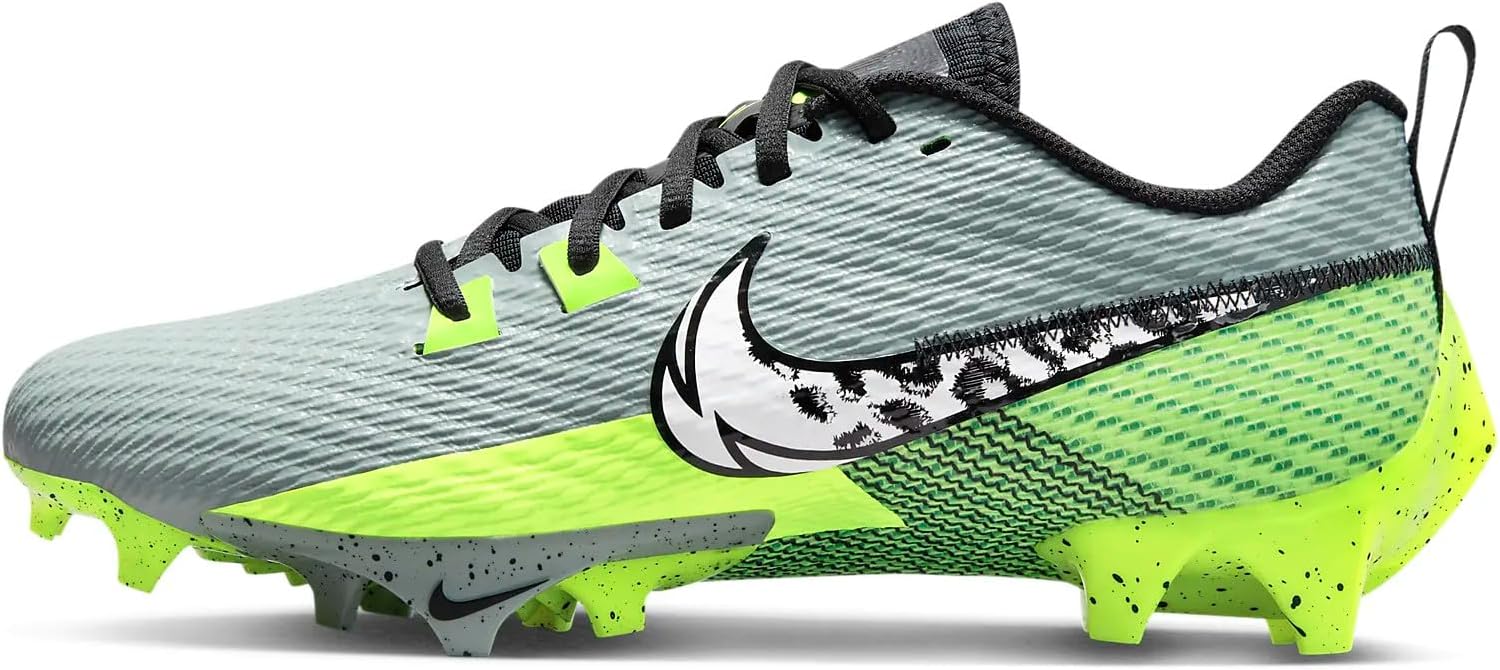 Nike Vapor Edge Speed 360 2 Herren-Fußballschuhe (DA5455-102, Weiß/Reines Platinum/Metallic-Silber)