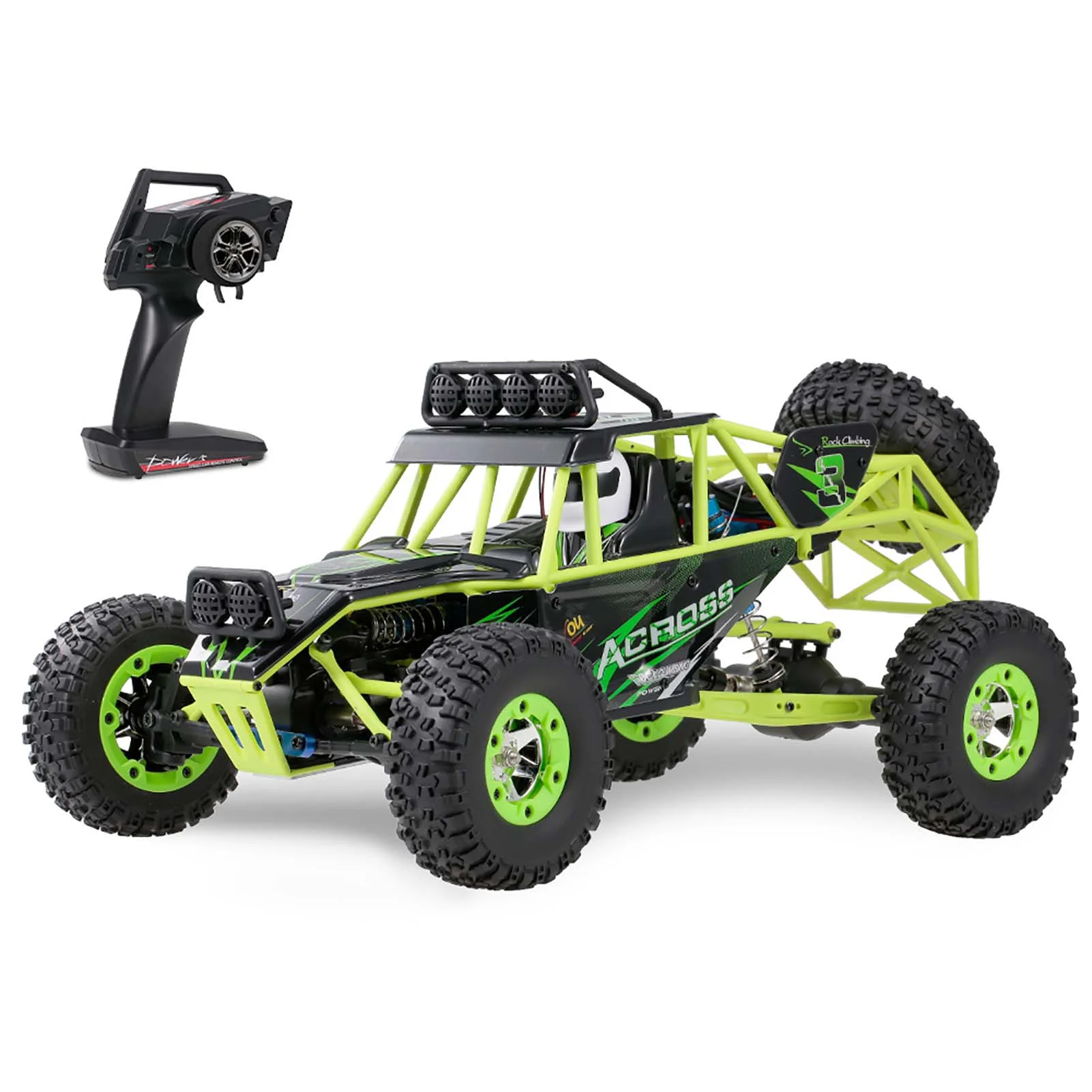 2025 Wltoys 1/12 schaal hoge snelheid 50 km/u RC auto 2.4G 4WD Off-Road, RC klimmer voor rotsachtig terrein en terreinwagen