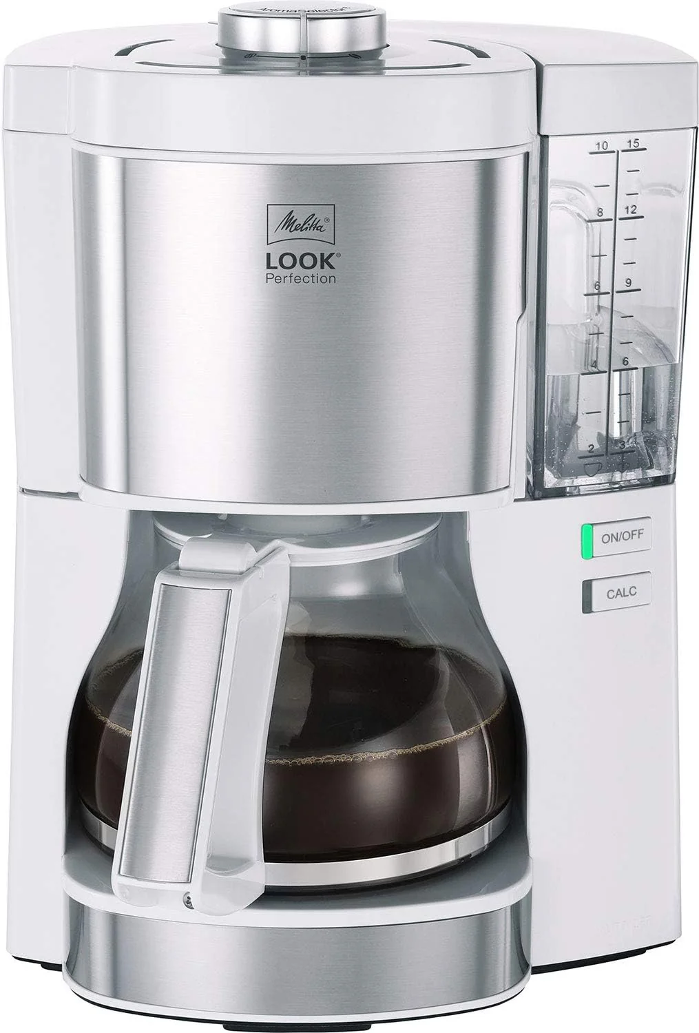Melitta Look Perfection - Filterkoffiezetapparaat - met thermoskan - druppelstop - 10 kopjes - Zwart (1025-16)