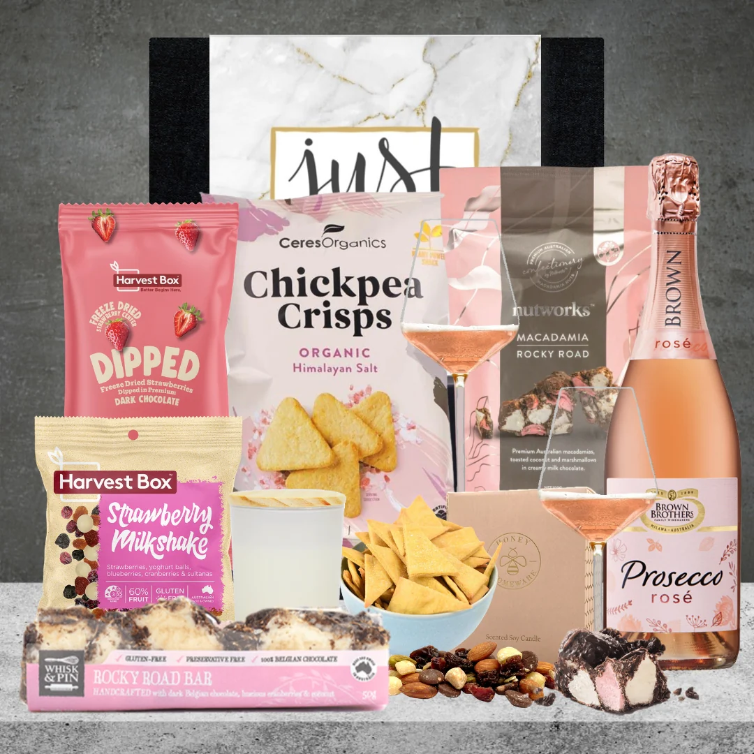 Melbourne Rose Wine Hamper