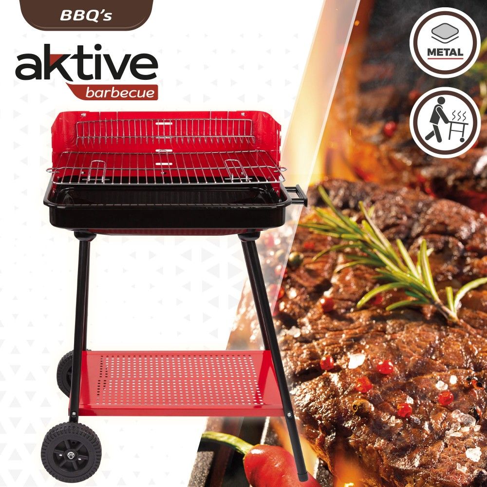 Aktywny grill węglowy dla 6 osób