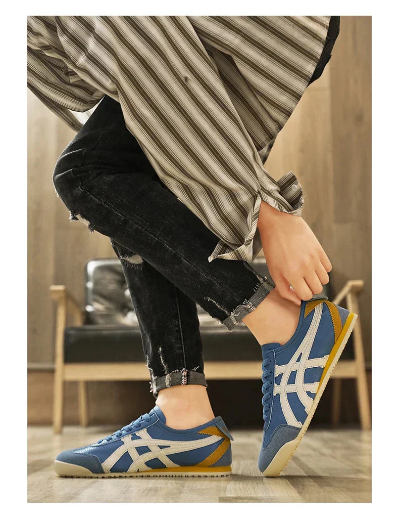 Geometrische Sommer-Sneaker mit Gummisohle f��r Damen und Herren