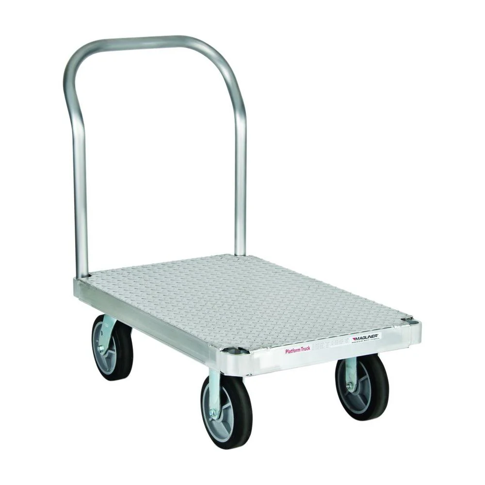 61 cm x 122 cm Aluminium Platformwagen met Profielvloer