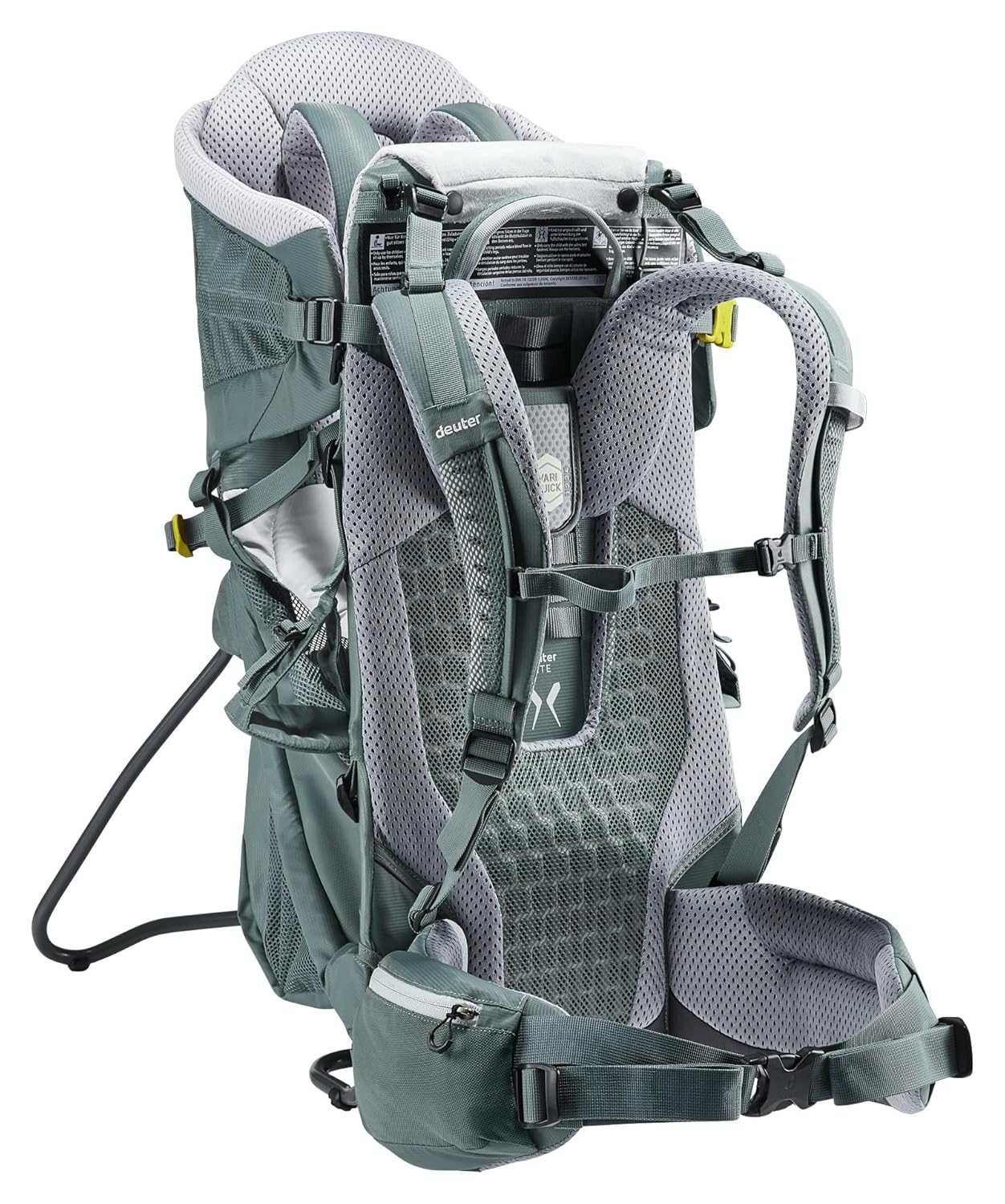 deuter Kid Comfort Active leichte Kindertrage, 12 L, teal
