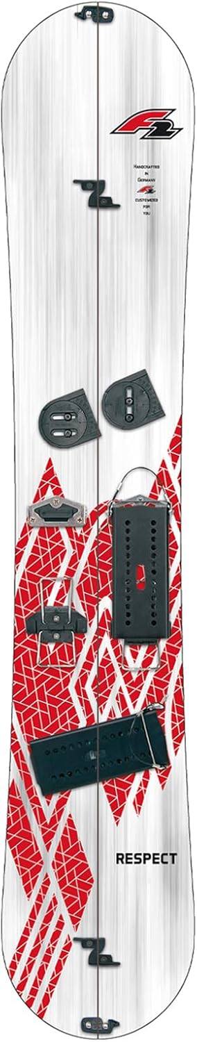 F2 Snowboard Respect + Voile & Skins 168cm Splitboard Weiss – Sale