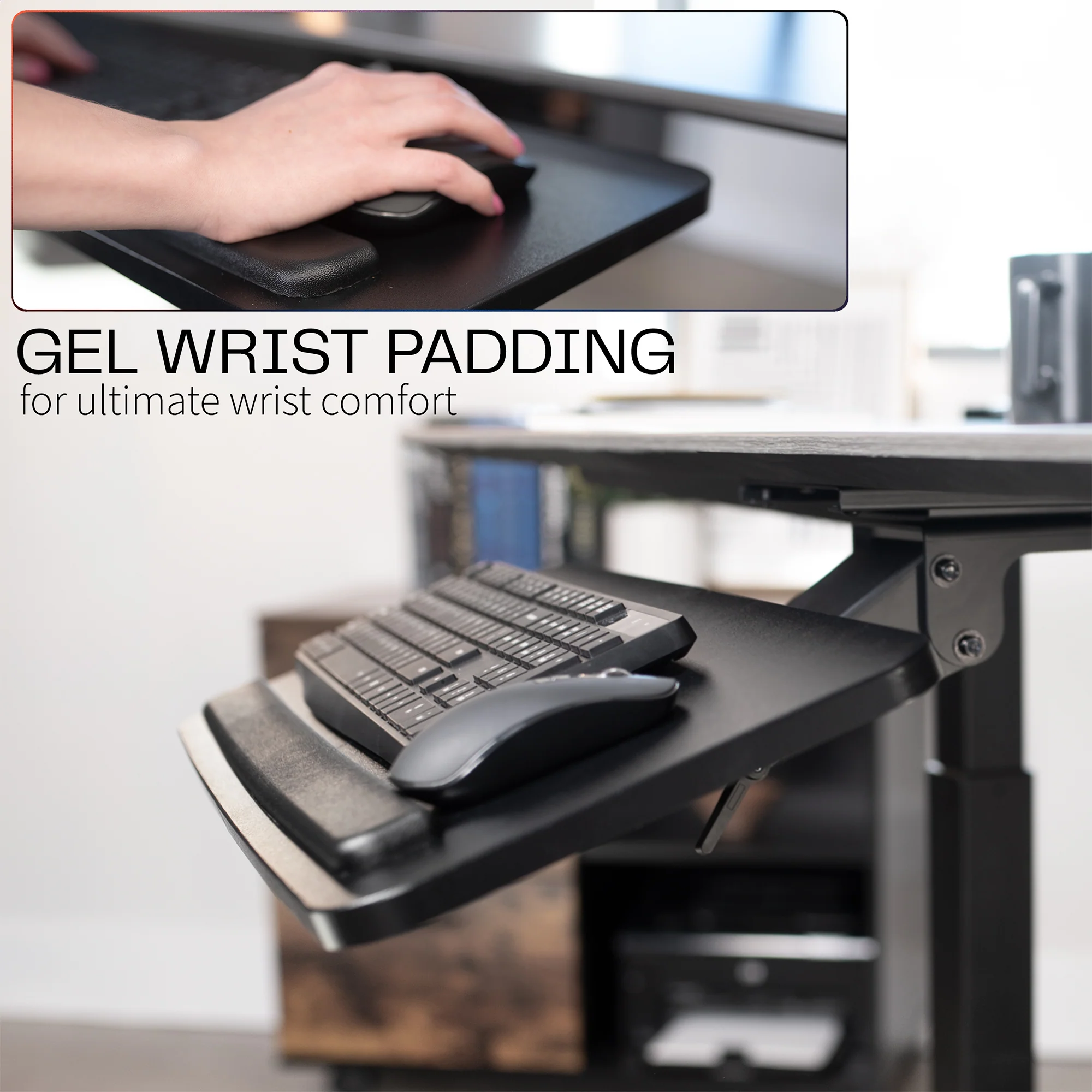 Toetsenbordlade Onder het Bureau