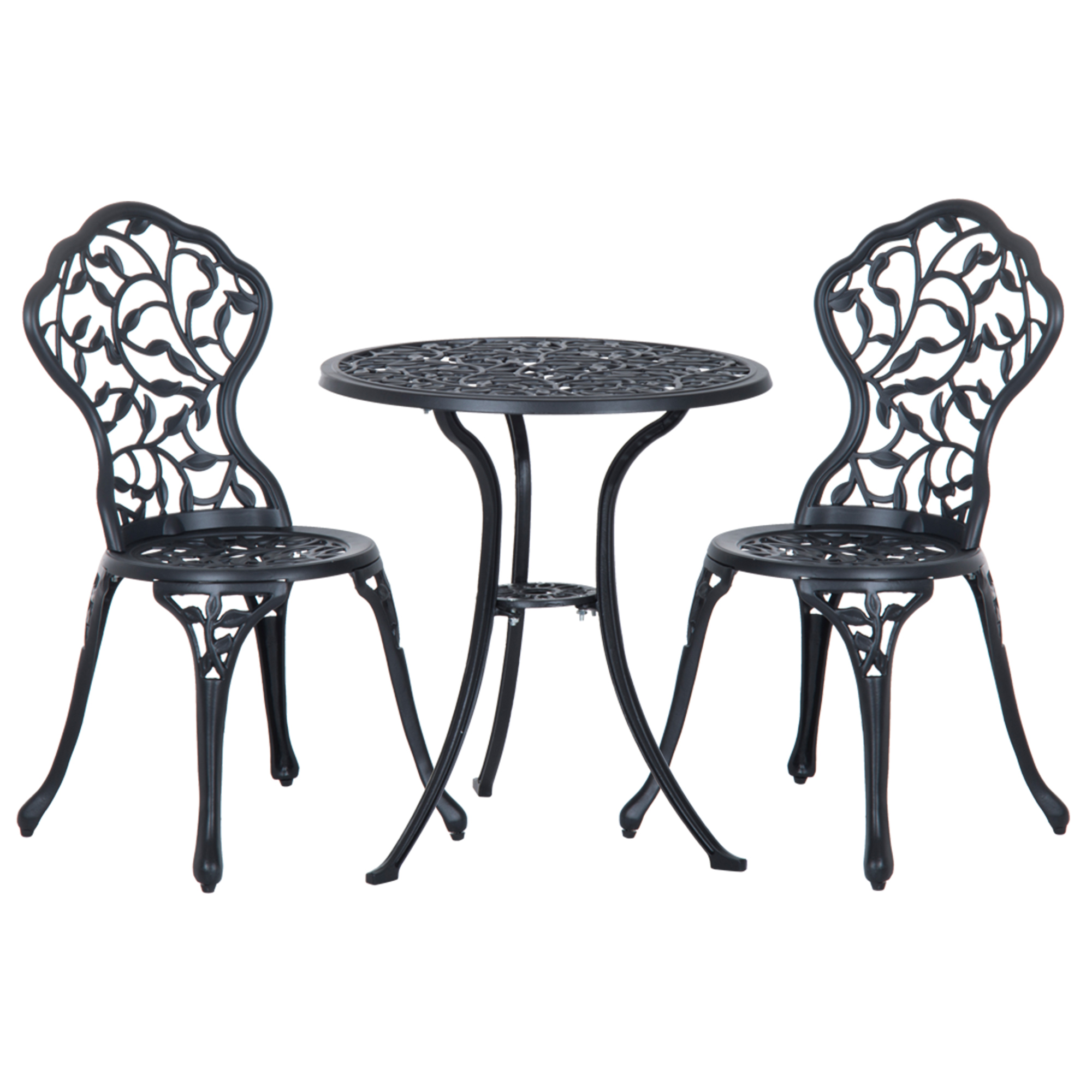 bistroset 3 st. 60?cm x 60?cm x 65?cm