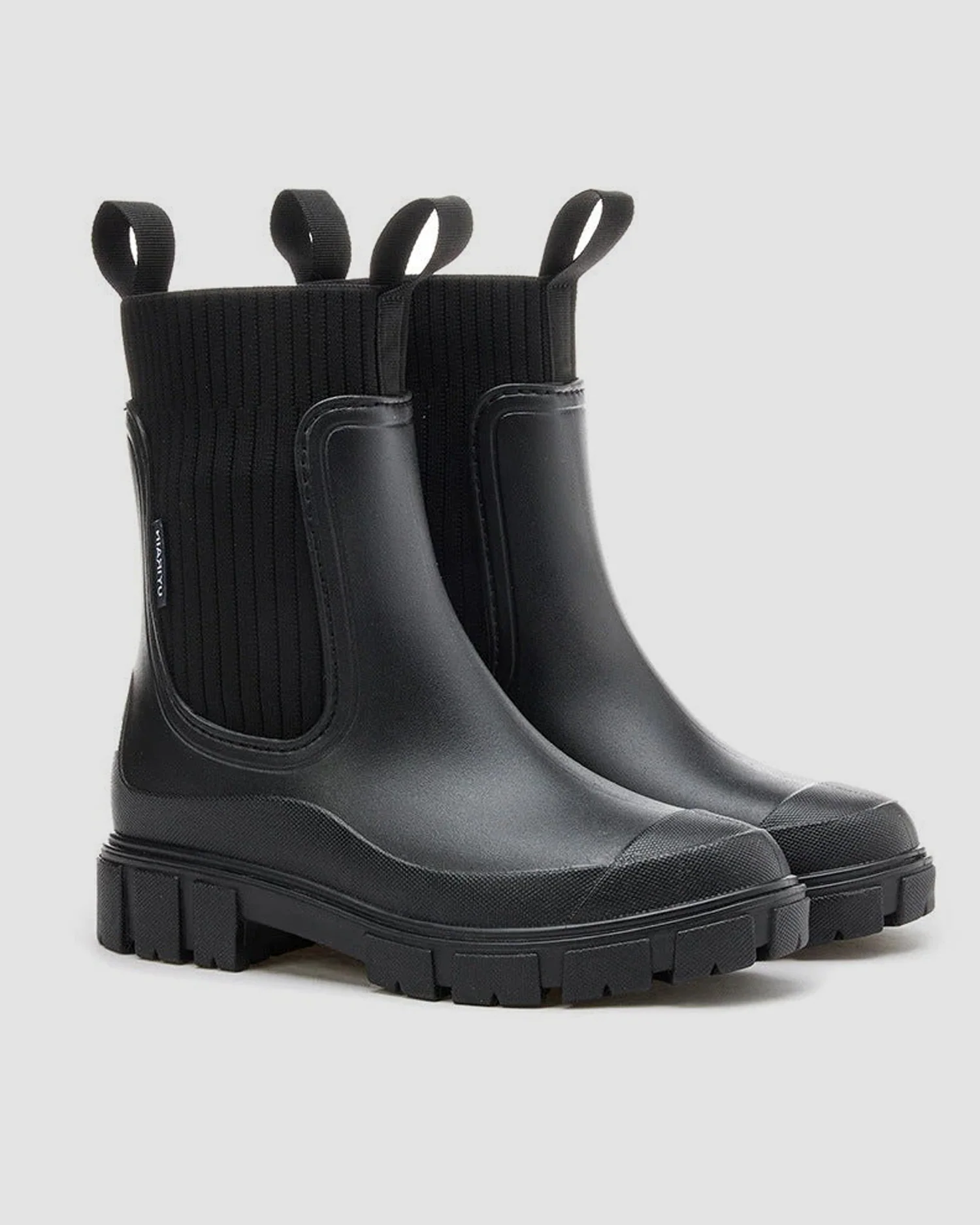 Wasserfeste Gummistiefel f��r Damen mit rutschfester Sohle