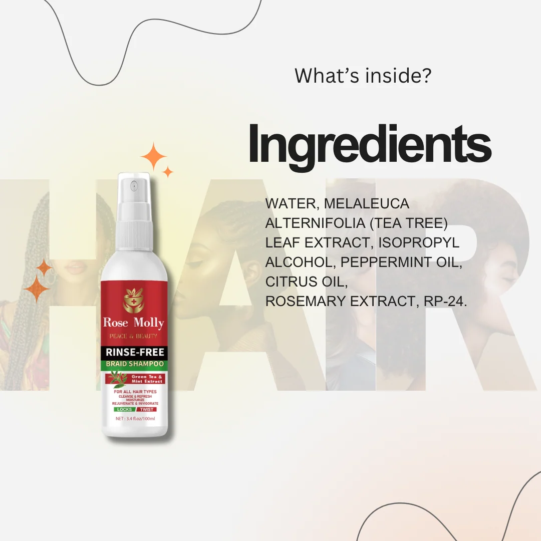 Braid Shampoo (Rinse Free)