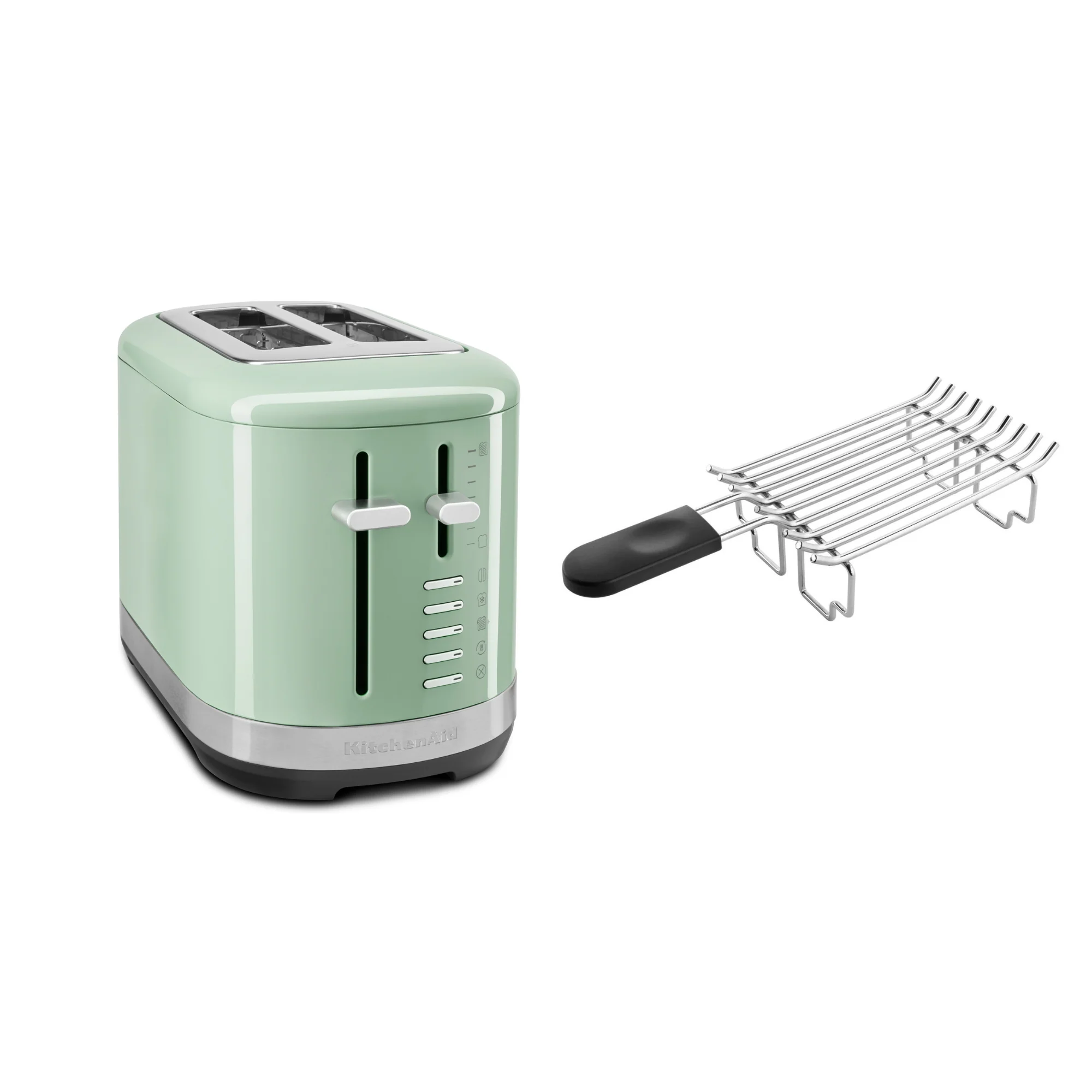 2025 KitchenAid Set 2 �C Broodrooster + Broodjeshouder 5KMT2109