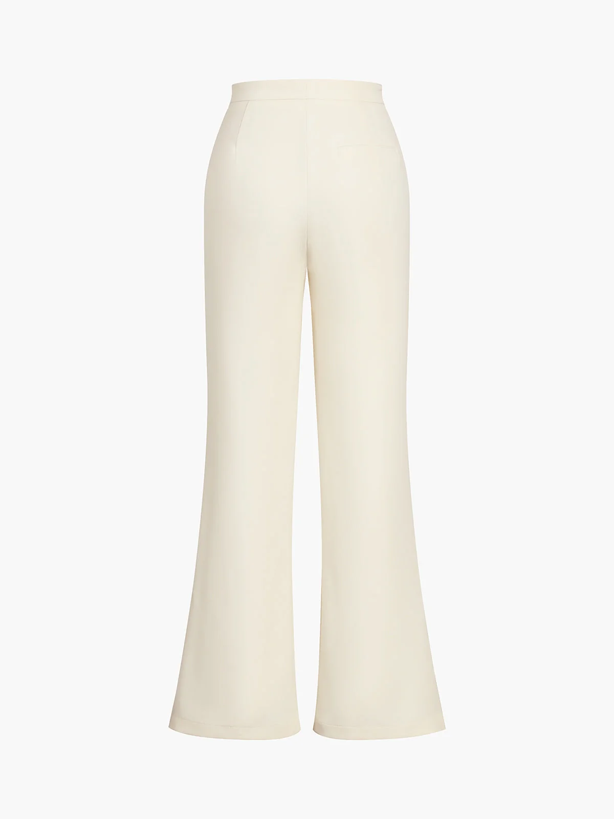 Einfarbiges Set aus Top und weiter Hose