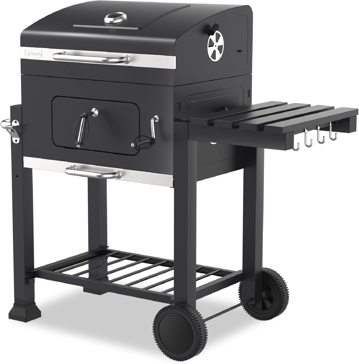 Tepro Toronto Click Charcoal BBQ Antracyt/Stal nierdzewna