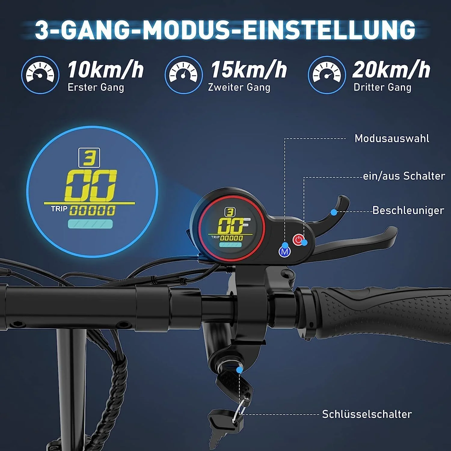 HITWAY H5-HB24ABE E-Scooter ohne Sitz – ABE zertifiziert