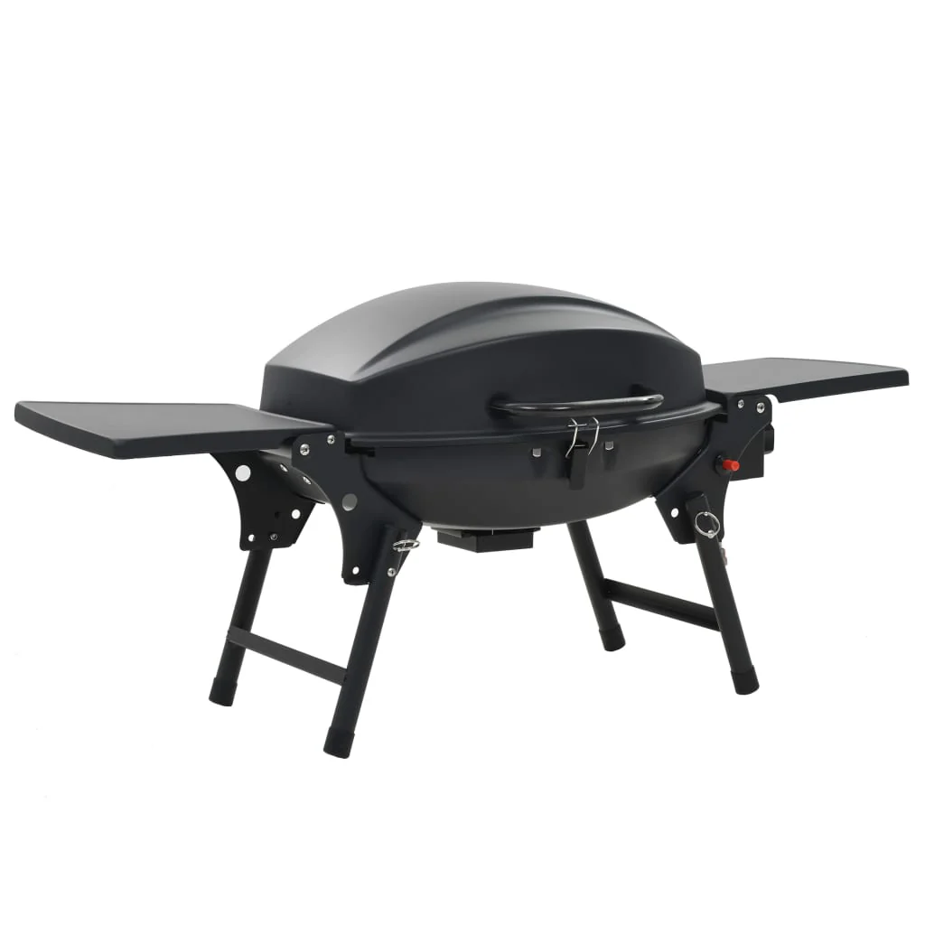 Grill gazowy przenośny z 1 strefą grzewczą, czarny V3770