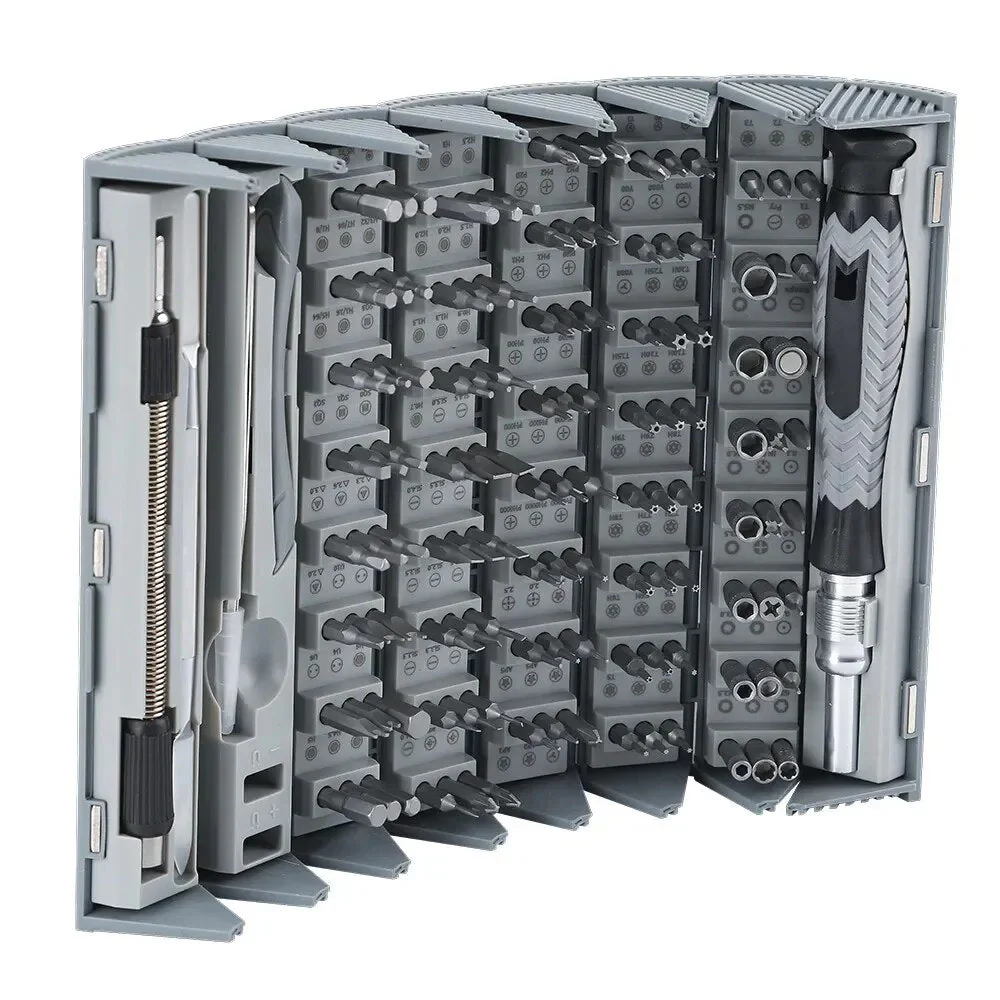 UltraScrew | Krijg elke klus onder de knie met deze 128-in-1 schroevendraaierset!
