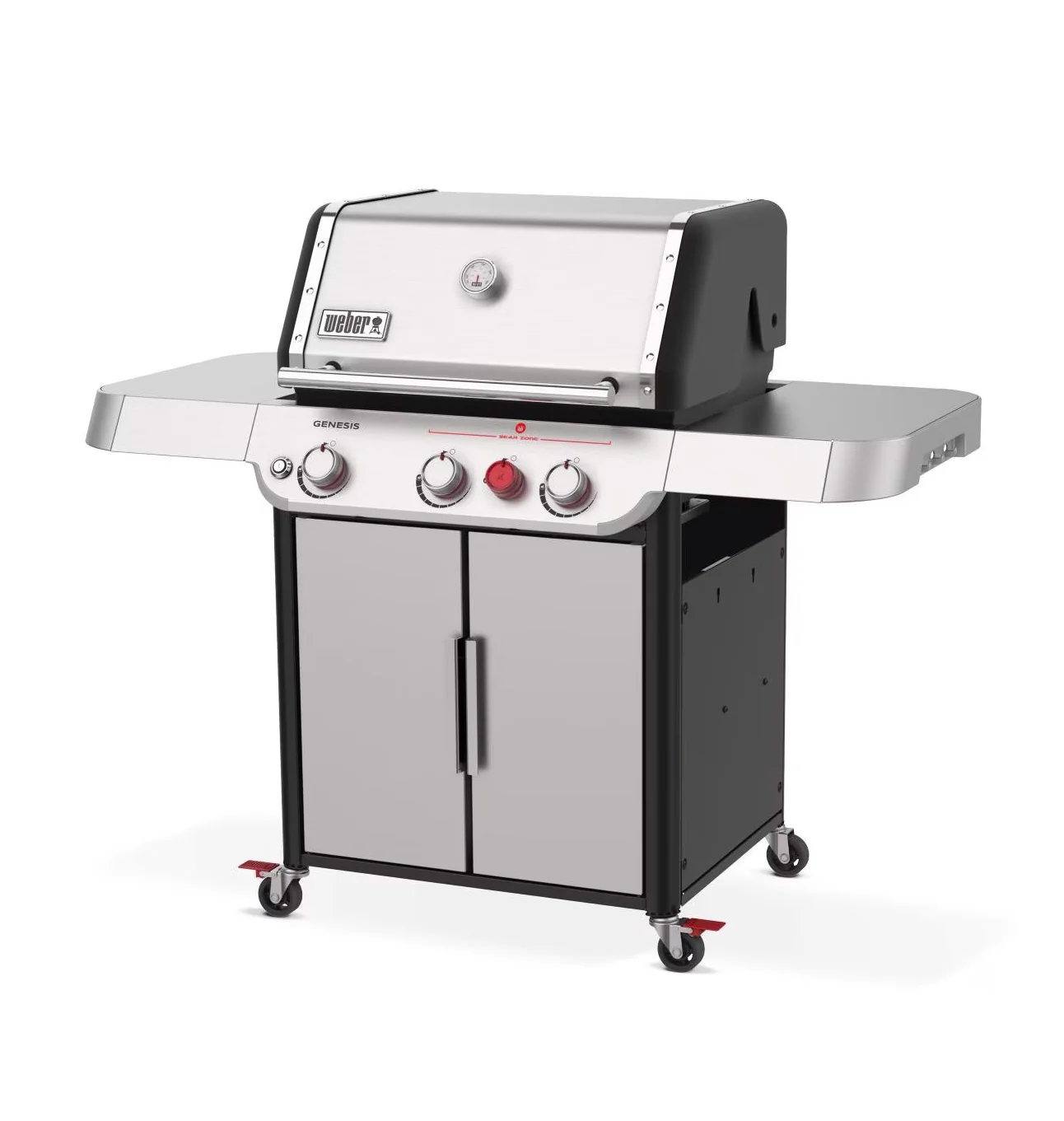 2025 Weber Genesis SP-S-325 Gasgrill van Roestvrijstaal met 3 Branders