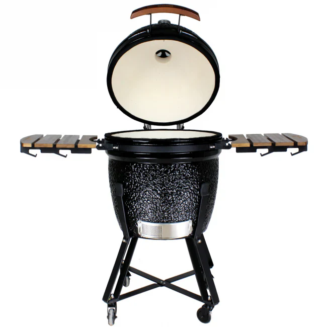 Kobe Kamado Houtskoolbarbecue Professional XL Black Edition, 23,5, 113x81x113 cm