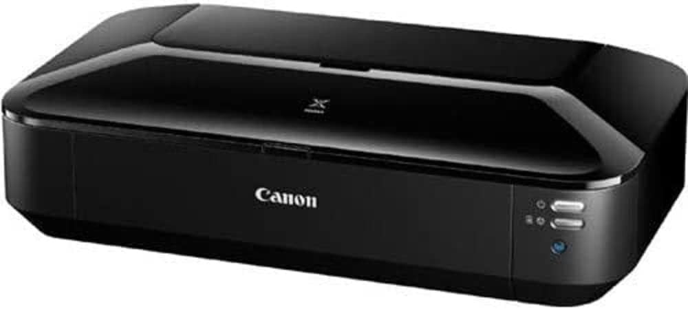 Canon PIXMA iX6850 Drucker Farbtintenstrahl Multifunktionsgerät DIN A3+ (Bürodrucker, Fotodruck, Textdruck, 9.600 x 2.400 DPI, WiFi, WLAN, USB, 5 Separate Tinten, Direktdruck, Print App) schwarz