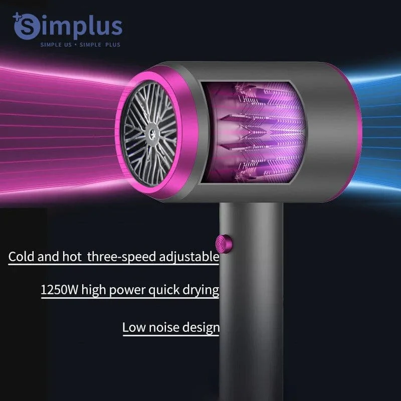 Electric Hair Dryer ¨C High-Speed Negative Ion with Low Noise & Overheat Protection
