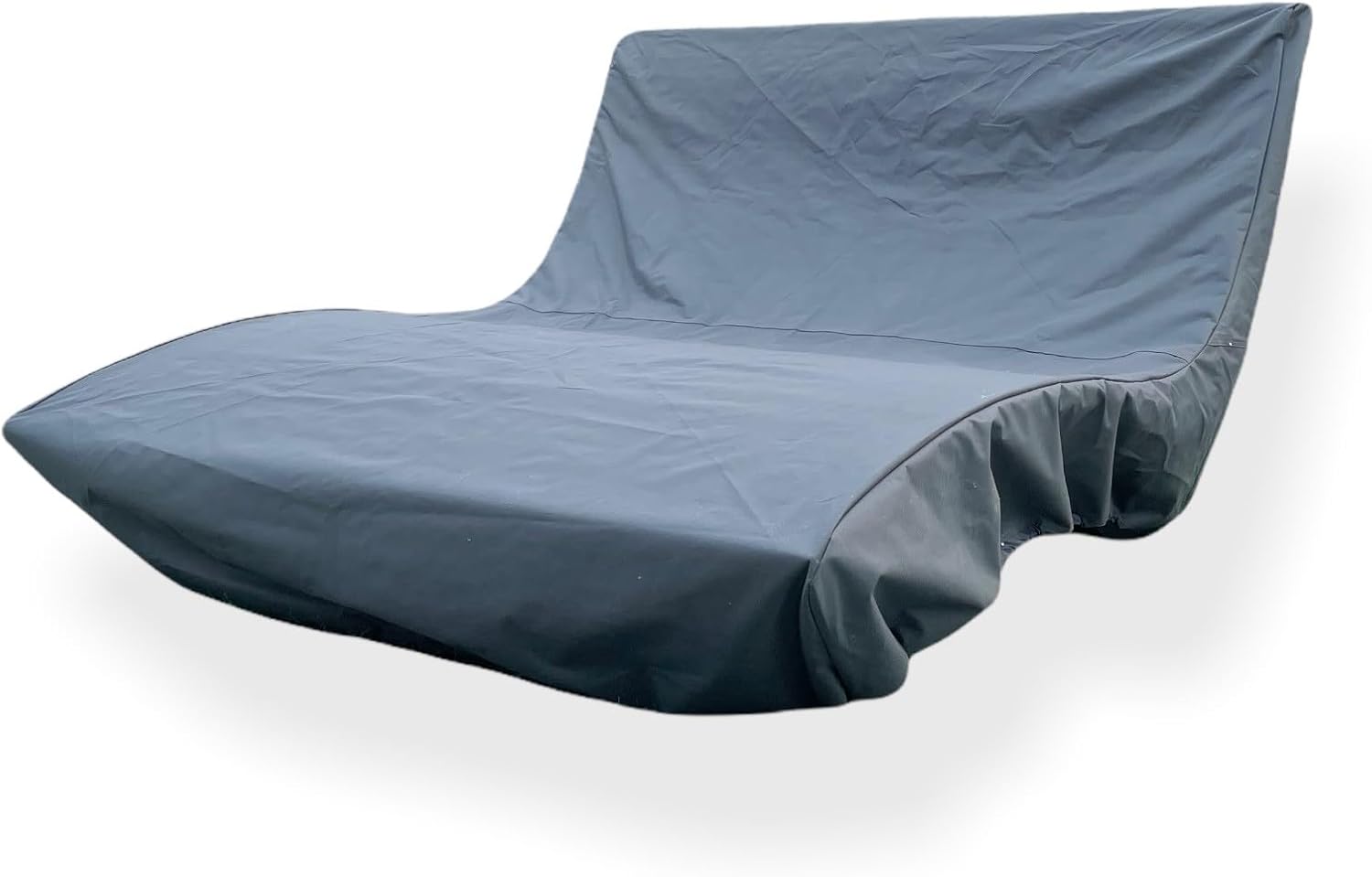 Waldsofa Swing + Schutzhülle, drehbar 360°, Lärche, für 2-3 Personen, Sonnenliege, Wellenliege, Relaxliege, Himmelsliege, Holzliege für den Garten