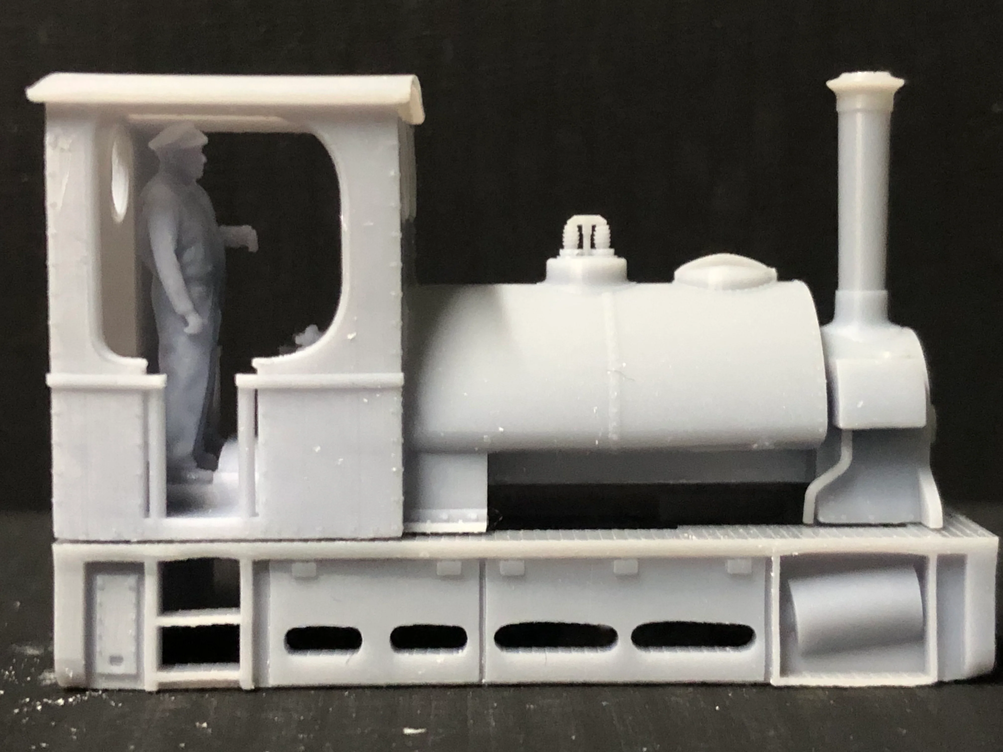 OO9 009 Peckett & Sons Narrow Gauge kit to fit onto the KATO 11-109 chassis