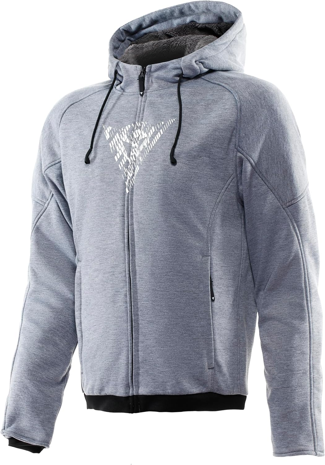 Dainese Herren Bovisa Safety Hoodie Full Zip Kapuzensweatshirt Mit Reißverschluss, Innenfutter Aus Fleece (1er Pack)
