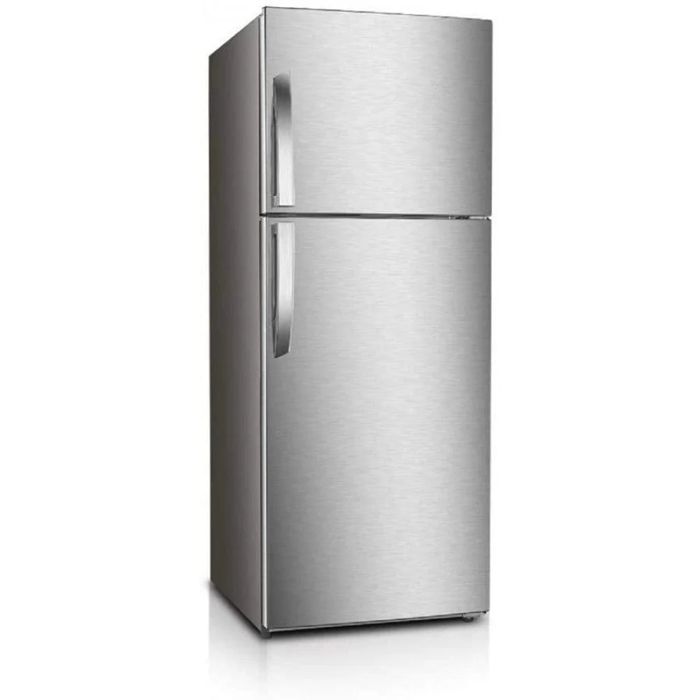 2025 Premium 7.1 Cu. ft. Frost Free Top Freezer Refrigerator in Stainless Steel Look